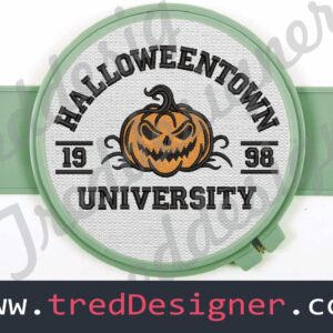 Halloweentown University Embroidery Design